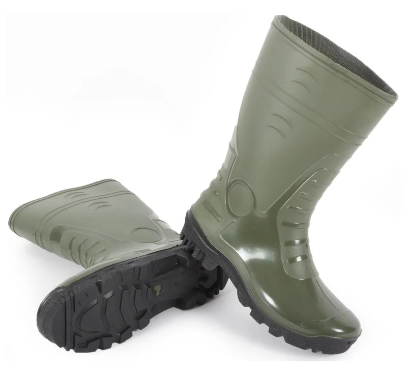 Сапоги мужские ПВХ двухкомпонентные, оливковый (арт. м.135)
