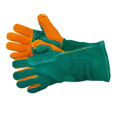 Цельноспилковые сварочные краги с подкладом