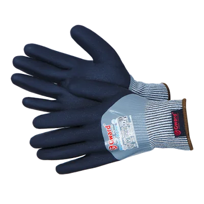 Противопорезные перчатки 5-го класса с нитрилом