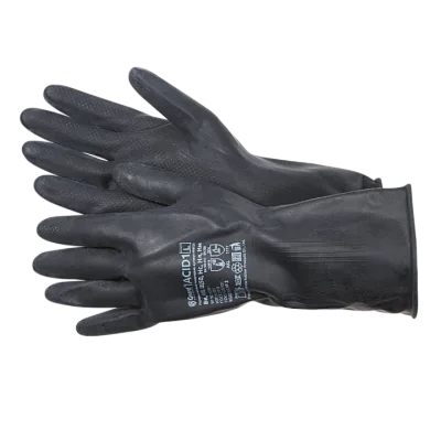 Перчатки резиновые технические КЩС тип 1