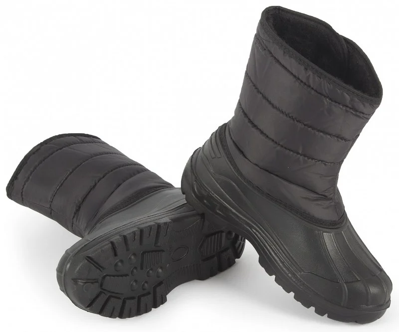 Сапоги женские Дутые ЭВА, черный