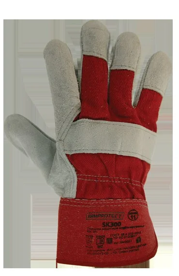 Перчатки ArmProtect спилковые комбинированные, SK300