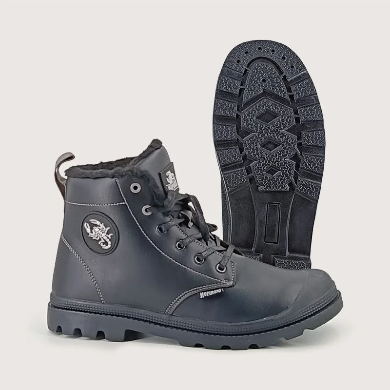 Ботинки утепленные Резина Скорпион Комфорт высокие (арт. 1650.1), чёрный