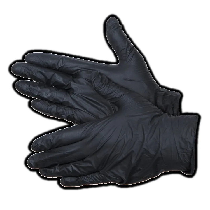 Синие нитриловые мультифункциональные перчатки