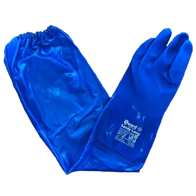 Химически стойкие перчатки с длинным рукавом