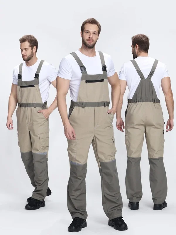 Полукомбинезон Ридоф-2 (тк.Канвас,270), хаки/бежевый
