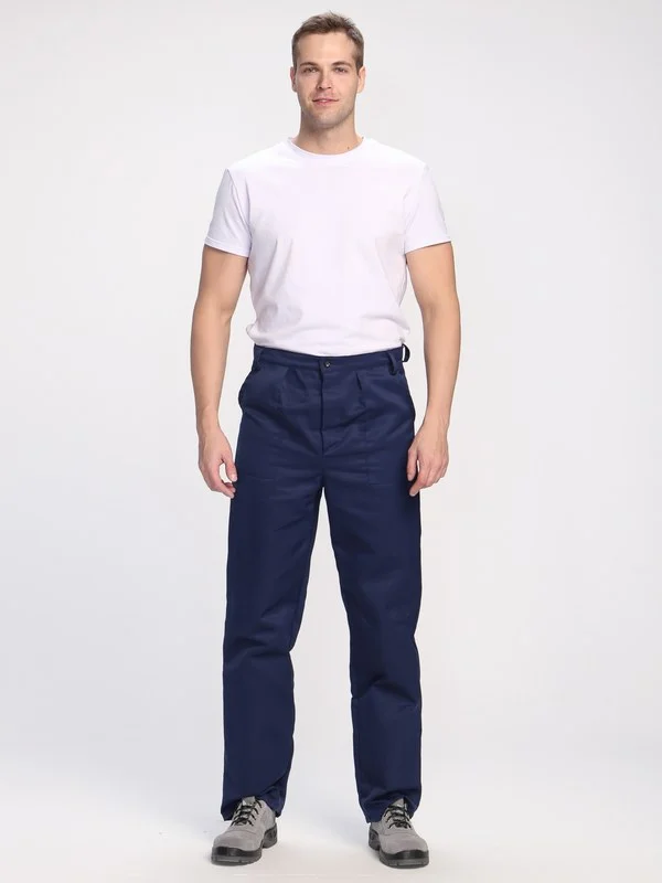 Брюки Лигор (тк.Смесовая,210), т.синий