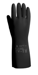 Химические перчатки из неопрена JCH-501 Atom Neo с хлопковым напылением