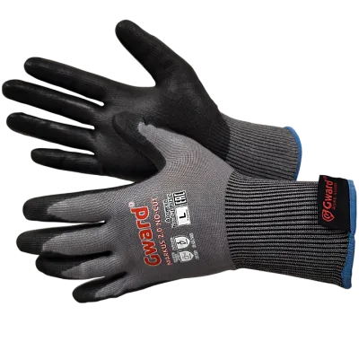 Противопорезные перчатки 5-го класса с полиуретаном