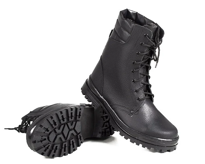 Ботинки (нат.шерсть) ОМОН Хром ТЭП (арт. Бот 030)