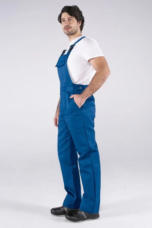 Полукомбинезон для ИТР (тк.Смесовая,210), васильковый