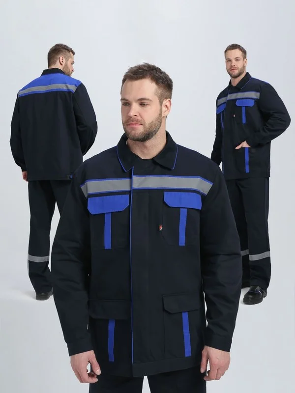 Костюм Итрорис-2 СОП (тк.Саржа,250) п/к, т.синий/васильковый