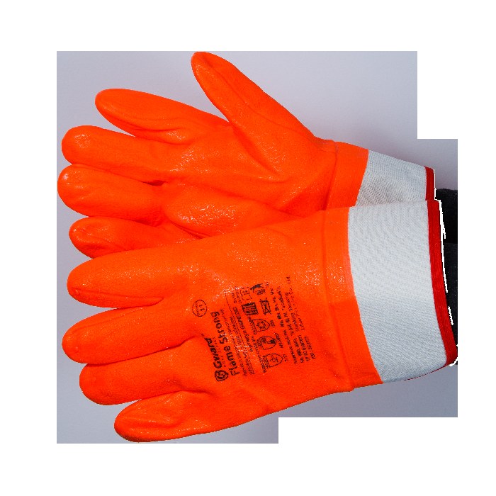 Перчатки Gward Flame прочные утепленные ПВХ, GSP0228S