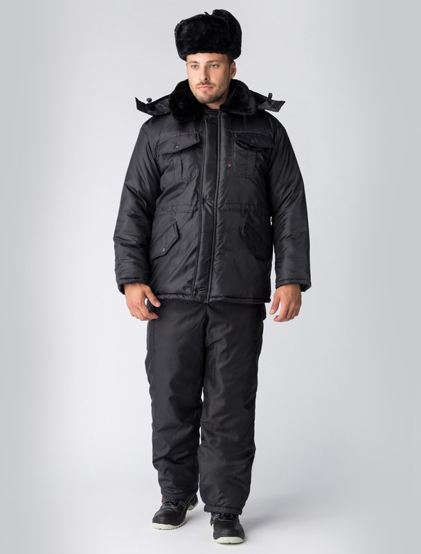 Куртка зимняя Сигур (тк.OxLine,90), черный
