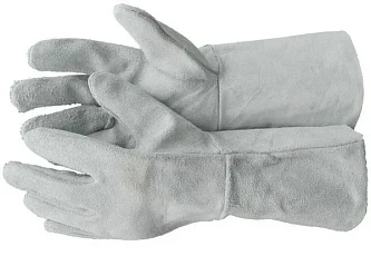 Краги спилковые, иск.мех "Weld WINTER" А0214-М кевларовая нить