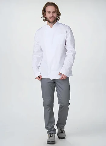 Брюки повара Гастро (тк.Смесовая,160), серый