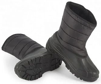 Сапоги женские Дутые ЭВА, черный