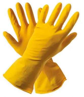 Перчатки хозяйственные латексные "Лотос" PHL060