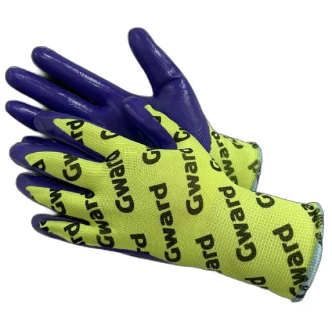 Перчатки с нитриловым покрытием, манжет-крага (арт. TF-N409)