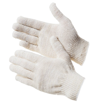 Перчатки ХБ 10/5  БЕЗ ПВХ (100/400)