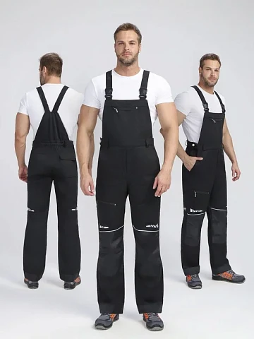 Полукомбинезон ProfLineSpecialist (тк.Смесовая,240), черный