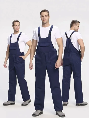 Полукомбинезон Лигор (тк.Смесовая,210), т.синий