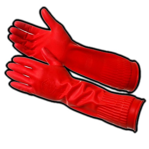 Прочные удлиненные латексные перчатки  40cm