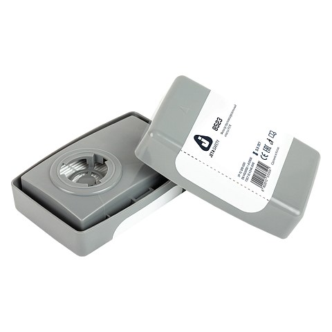 8523 Фильтр Jeta Safety противоаэрозольный класса P3 R закрытого типа в пластиковом корпусе (замена артикула с 6521P3R Hard)