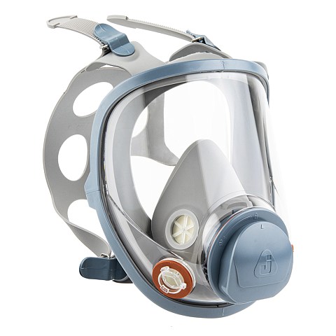 6950 Полнолицевая маска Jeta Safety с покрытием линзы ChemShield