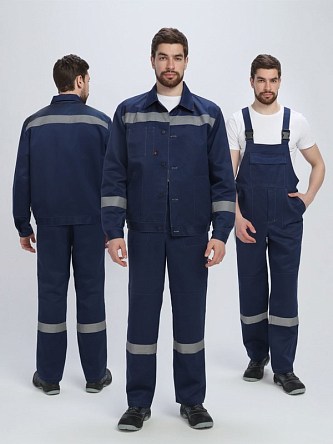 Костюм Лигор-2 СОП (тк.Смесовая,210) п/к, т.синий