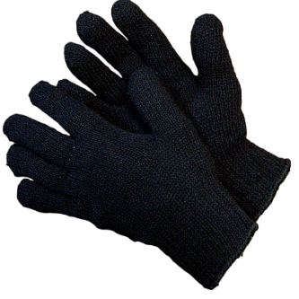 Перчатки утепленные двойные 10/100