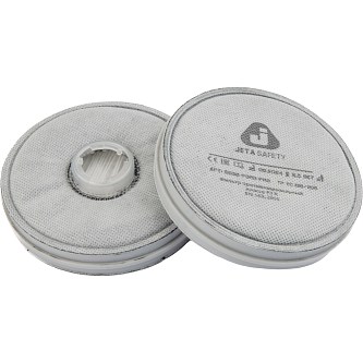 5536-P3RD-PRO Фильтр противоаэрозольный Jeta Safety технология AirOne с угольным слоем класса P3R D (упаковка 2шт)