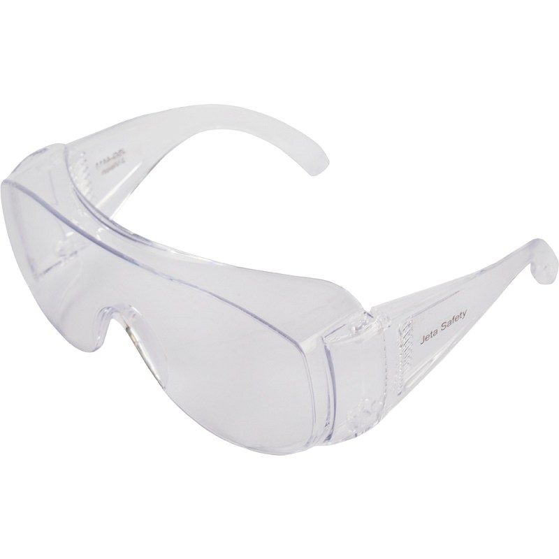 Очки защитные JSG-4411 J-Vision открытого типа с боковой защитой, прозрачные линзы
