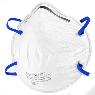 Респиратор РУССИЗ 102 FFP2 без  клапана выдоха