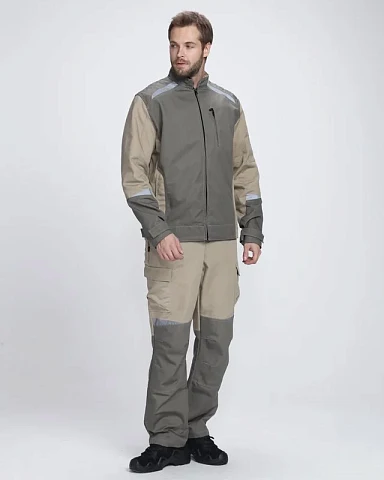 Куртка Ридоф-2 (тк.Канвас,270), хаки/бежевый