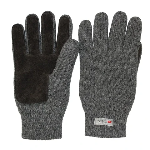 Перчатки утепленные ProfLineSpecialist (Полушерсть/спилок), серый