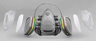 Комплект для защиты дыхания RESPIK® H800 А1В1Е1К1P2 R