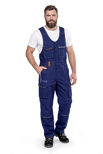 Полукомбинезон "Юстер" т.синий