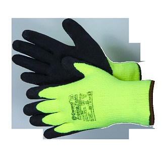 Перчатки Gward Freeze из акриловой пряжи с начесом + вспенен. латекс, L5004