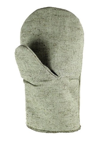 Рукавицы брезентовые (с брезентовым наладонником, 480 гр., Б-04)