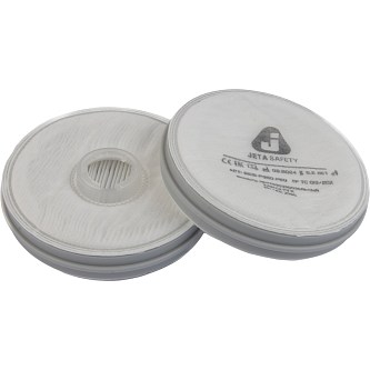 5531-P3RD-PRO Фильтр противоаэрозольный Jeta Safety технология AirOne класса P3R D (упаковка 2шт)