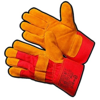 Комбинированные спилковые перчатки Класс А