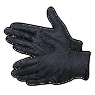 Синие нитриловые мультифункциональные перчатки