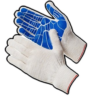 Перчатки ХБ с ПВХ 10/6 Вулкан 100/200