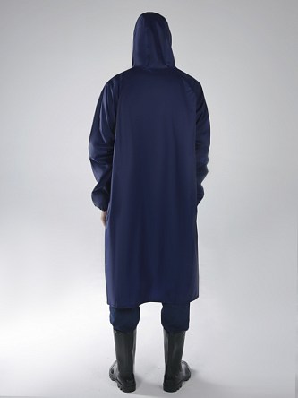 Плащ влагозащитный Стандарт (Таффета/ПВХ,225), синий