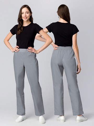 Брюки женские Классик (тк.ТиСи), серый