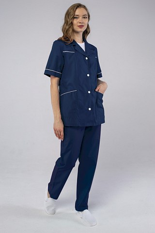 Костюм женский Магнэль (тк.Смесовая,120), т.синий