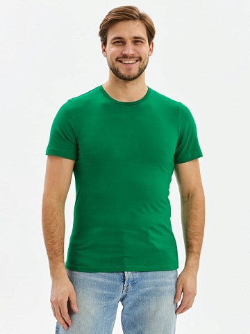 Футболка ProfLineBase (тк.Трикотаж,160), зеленый