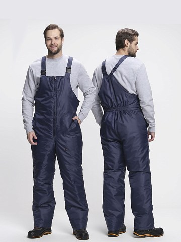 Полукомбинезон зимний Стандарт (тк.Оксфорд), т.синий