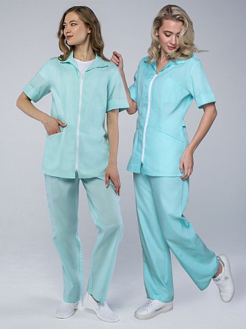 Костюм женский Бьютис NEW (тк.ТиСи), мятный